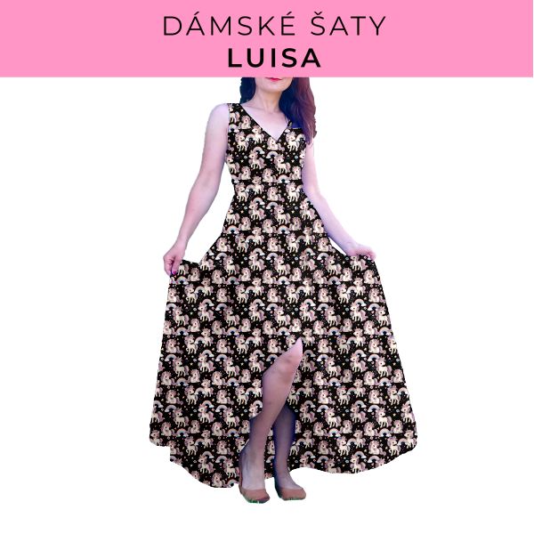 DÁMSKÝ střih - šaty Luisa