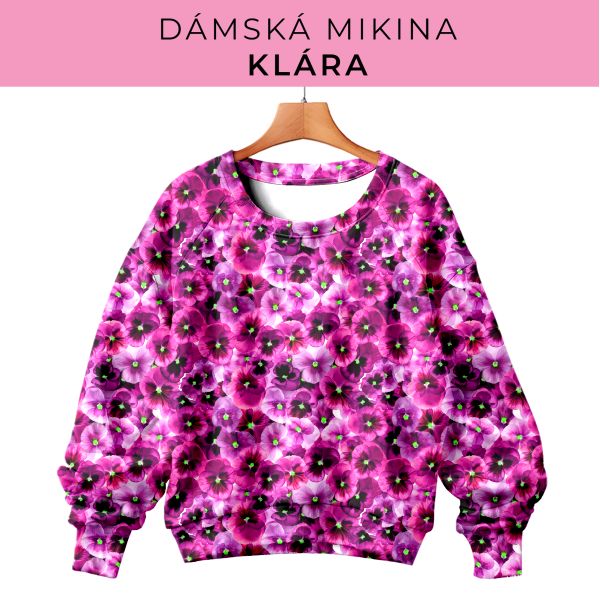 DÁMSKÝ střih - mikina Klára