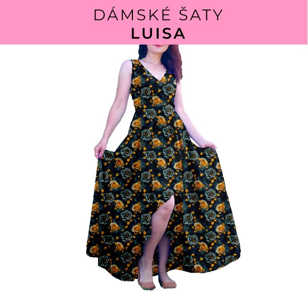 DÁMSKÝ střih - šaty Luisa