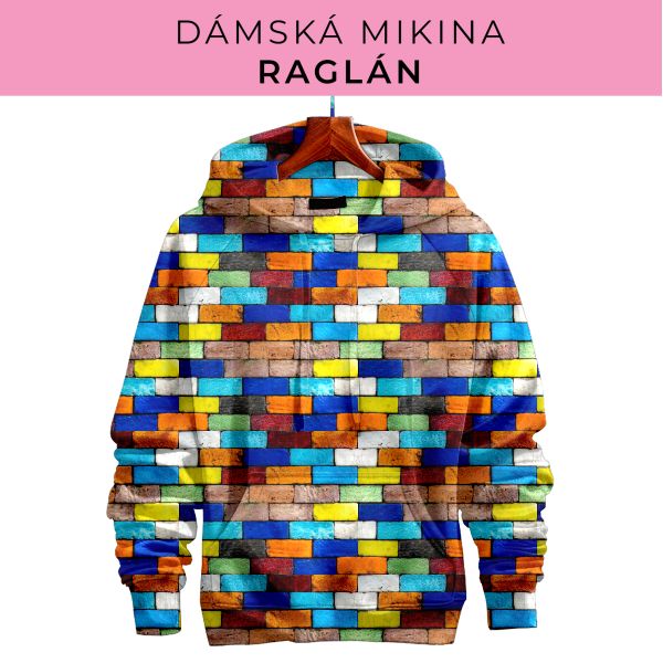DÁMSKÝ střih - mikina raglán