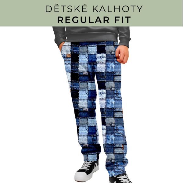 DĚTSKÝ STŘIH - Kalhoty Regular fit