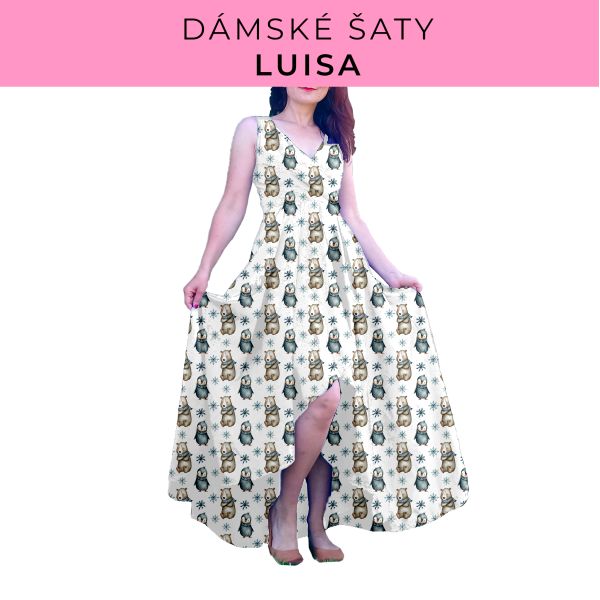 DÁMSKÝ střih - šaty Luisa