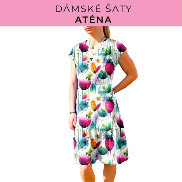 DÁMSKÝ střih - šaty Aténa