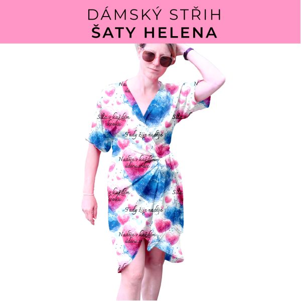 Dámský střih na šaty  Helena