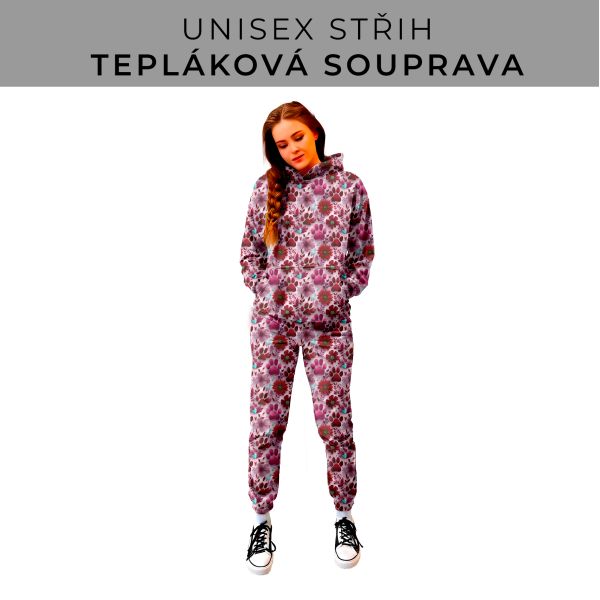 DÁMSKÝ střih - SET mikina a tepláky 