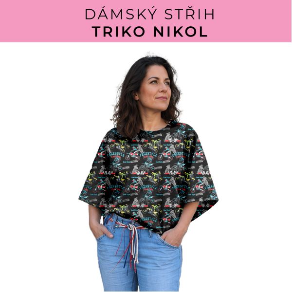 Dámský střih -  triko Nikol