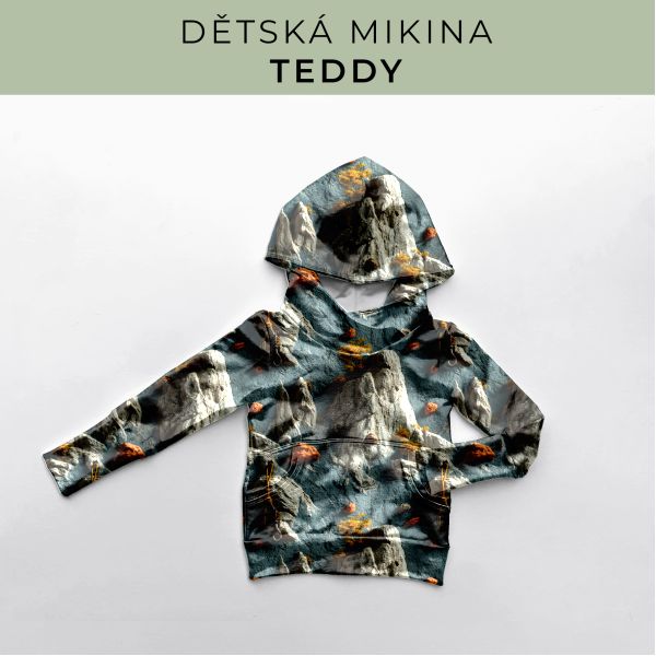 DĚTSKÝ střih - Mikina Teddy