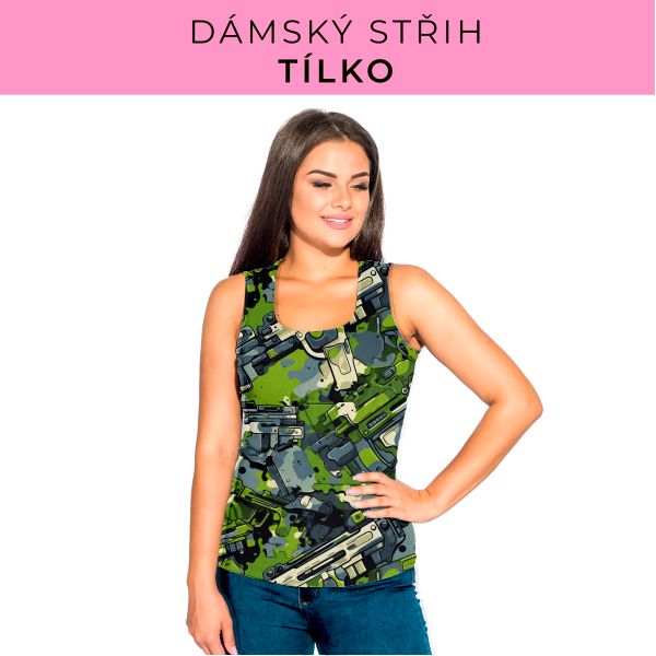 DÁMSKÝ střih - Tílko a kalhoty 