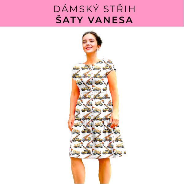 Dámský střih šaty Vanesa