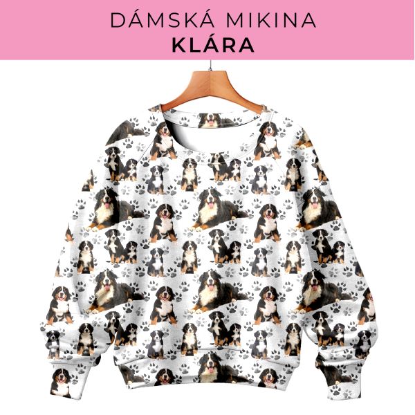 DÁMSKÝ střih - mikina Klára