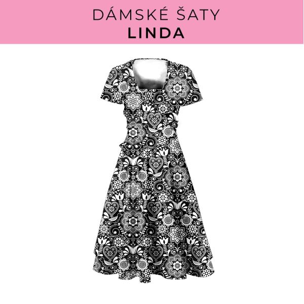DÁMSKÝ střih - šaty Linda