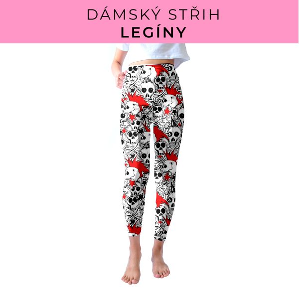 DÁMSKÝ střih - legíny SPORT - SLIM FIT