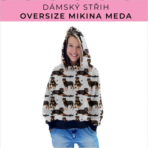 Dámský střih - mikina Meda