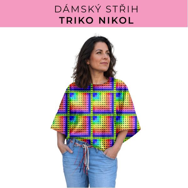 Dámský střih -  triko Nikol