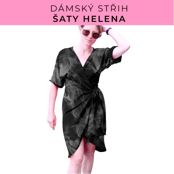 Dámský střih na šaty  Helena