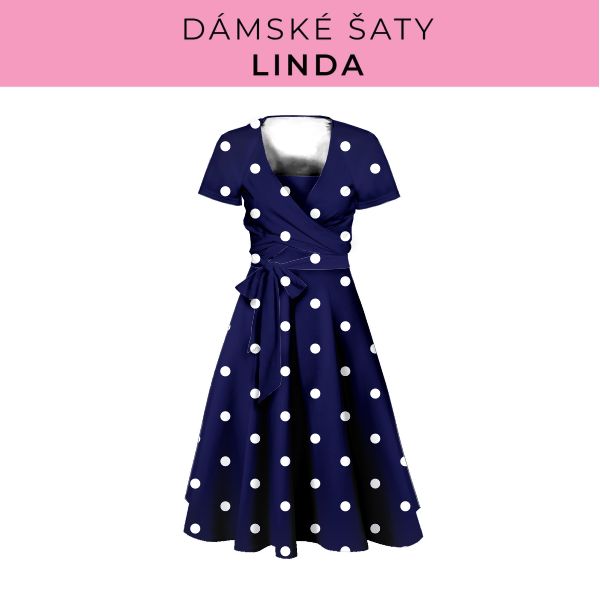 DÁMSKÝ střih - šaty Linda