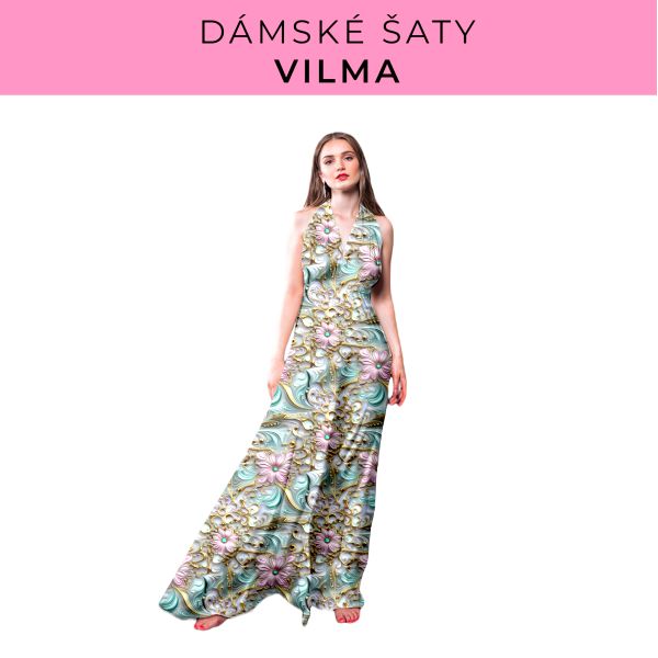 DÁMSKÝ střih - šaty Vilma
