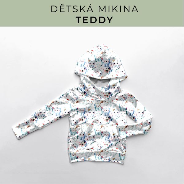 DĚTSKÝ střih - Mikina Teddy
