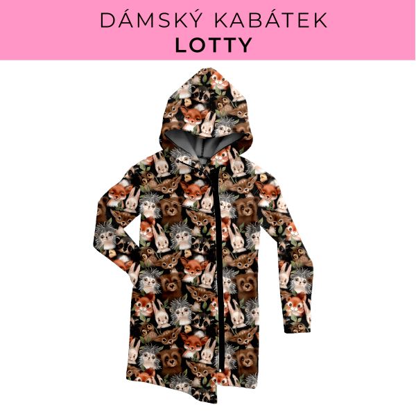 DÁMSKÝ střih - Kabátek Lotty