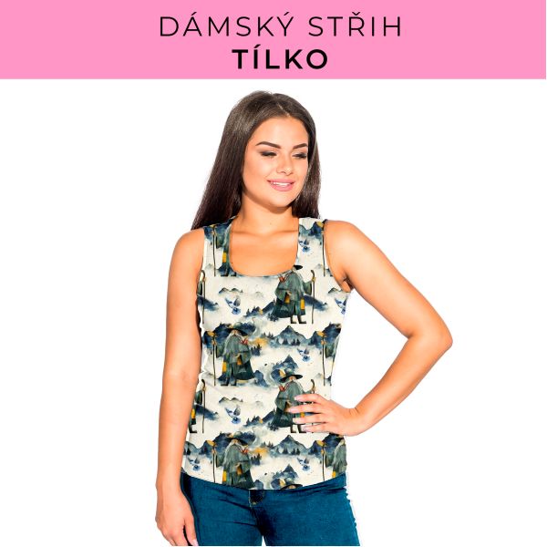 DÁMSKÝ střih - Tílko a kalhoty 