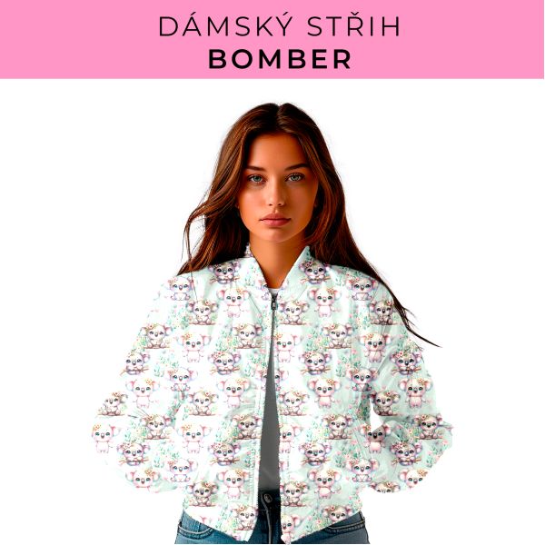 DÁMSKÝ střih - Bomber