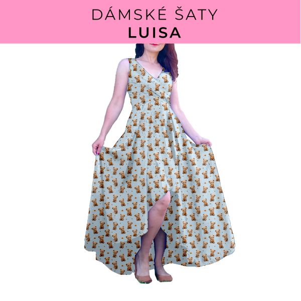 DÁMSKÝ střih - šaty Luisa