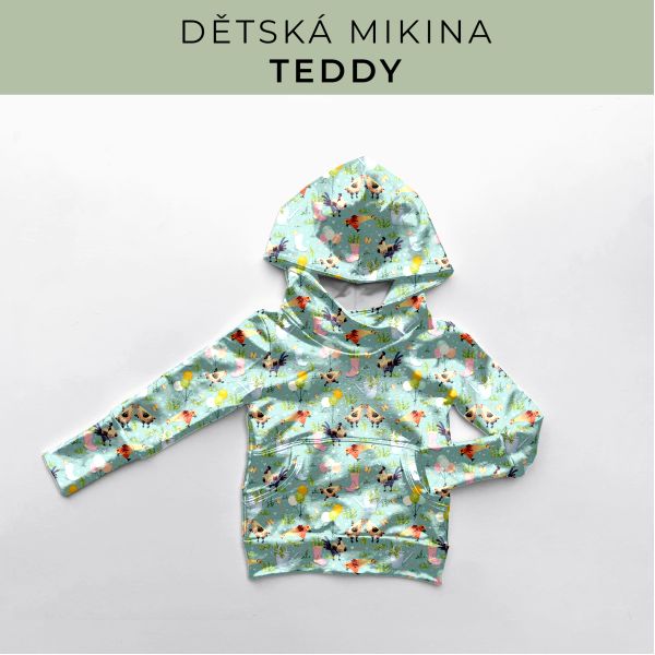 DĚTSKÝ střih - Mikina Teddy