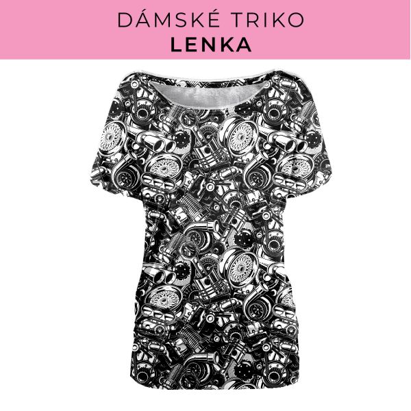 DÁMSKÝ střih - Triko Lenka