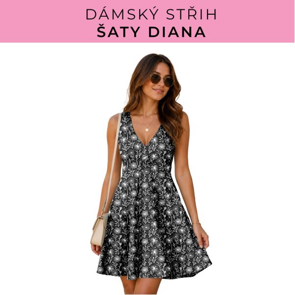 Dámský střih - šaty Diana