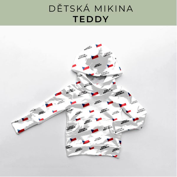 DĚTSKÝ střih - Mikina Teddy