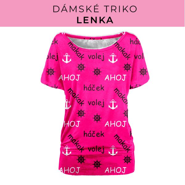DÁMSKÝ střih - Triko Lenka