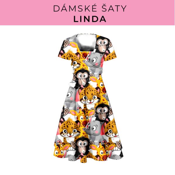 DÁMSKÝ střih - šaty Linda