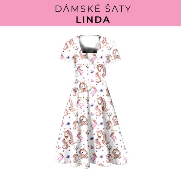 DÁMSKÝ střih - šaty Linda