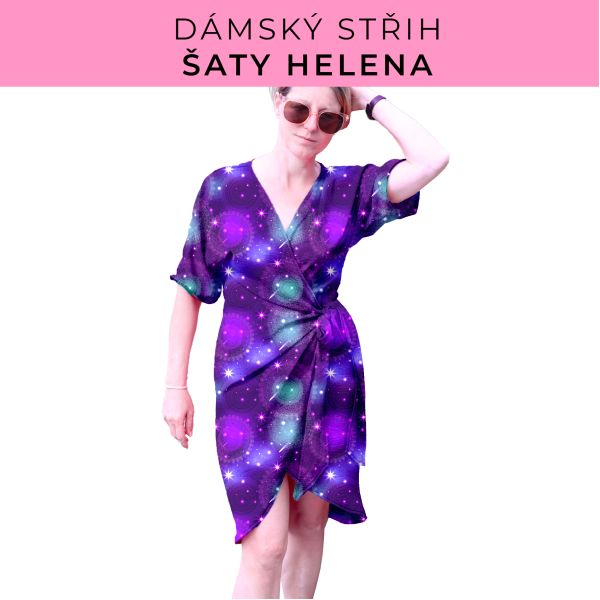 Dámský střih na šaty  Helena