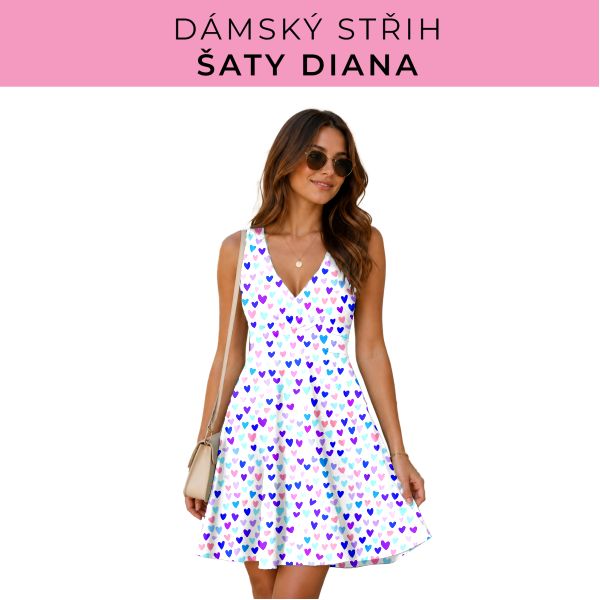 Dámský střih - šaty Diana