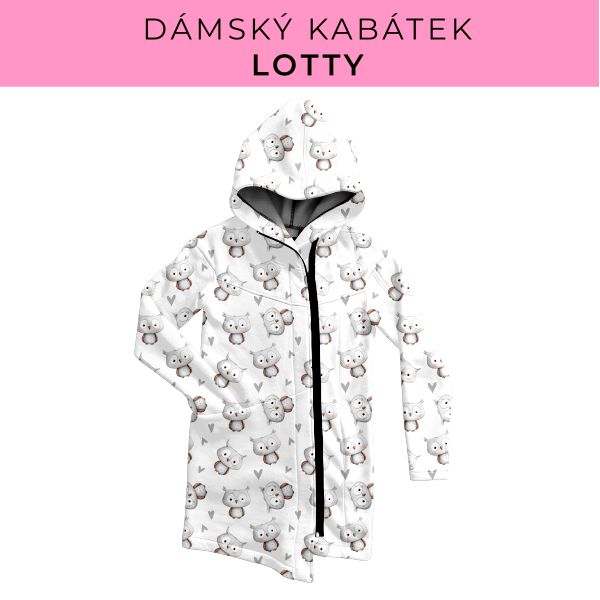 DÁMSKÝ střih - Kabátek Lotty