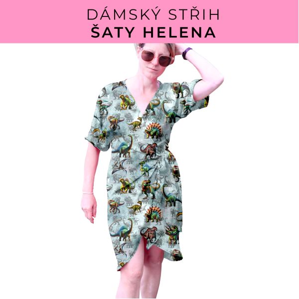 Dámský střih na šaty  Helena