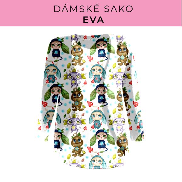 DÁMSKÝ střih - sako Eva