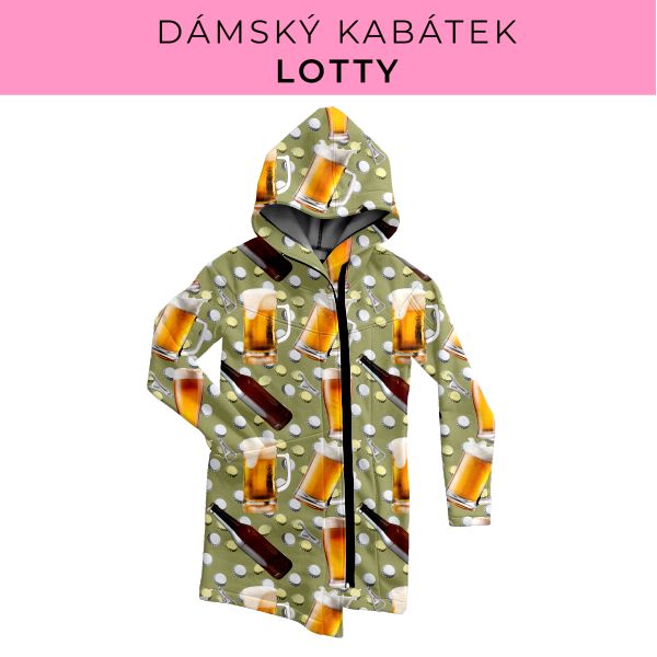 DÁMSKÝ střih - Kabátek Lotty