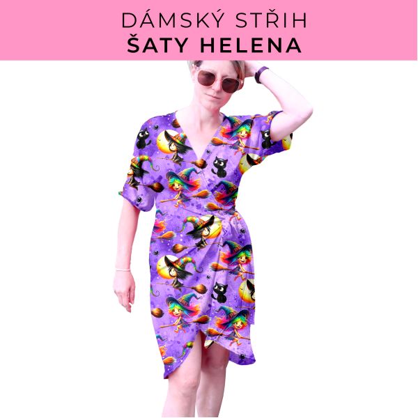 Dámský střih na šaty  Helena