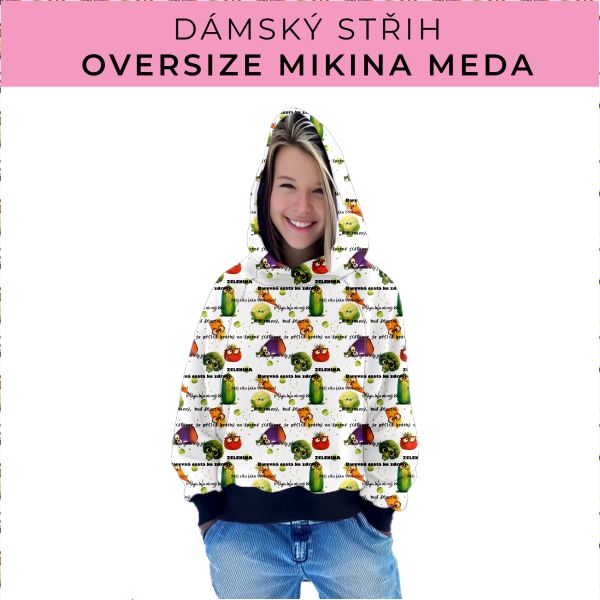 Dámský střih - mikina Meda