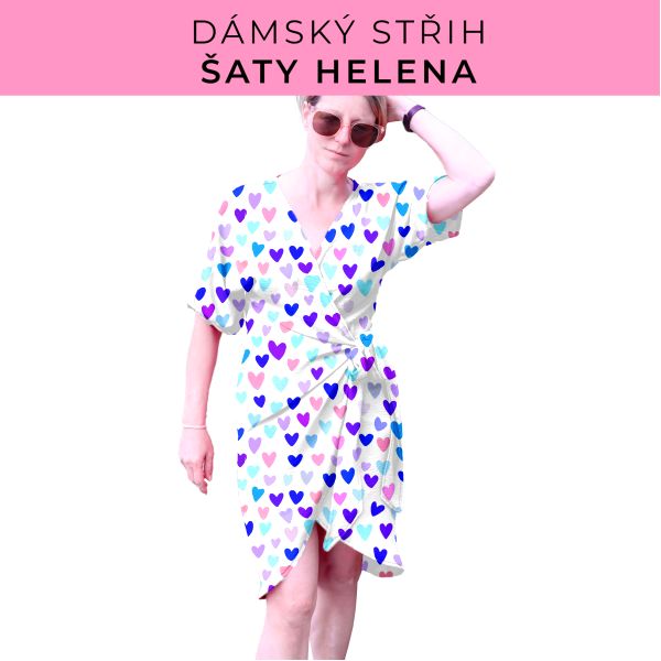 Dámský střih na šaty  Helena