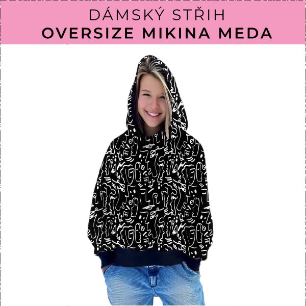 Dámský střih - mikina Meda