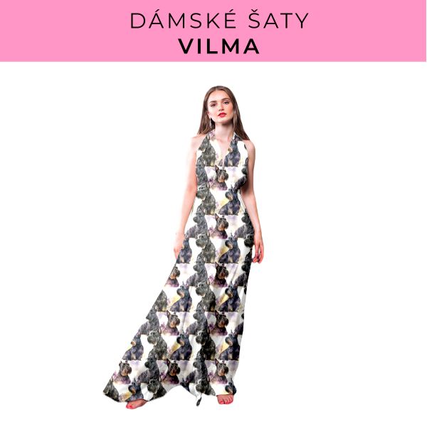 DÁMSKÝ střih - šaty Vilma