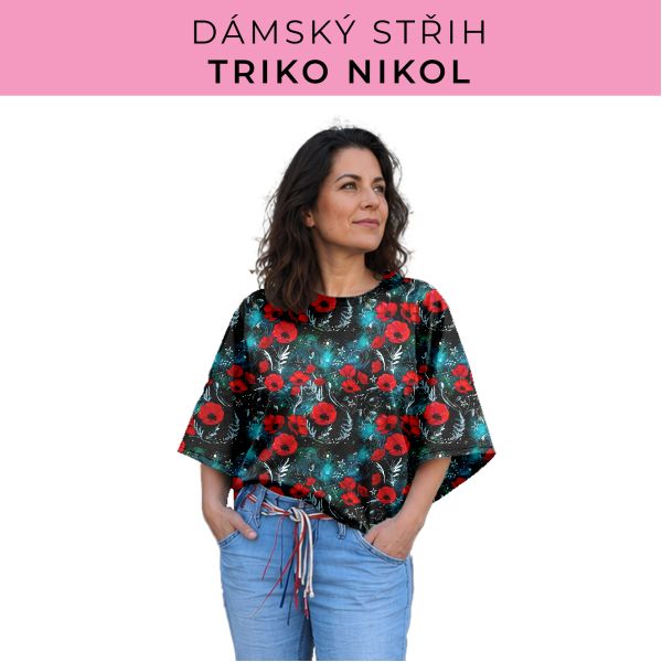 Dámský střih -  triko Nikol