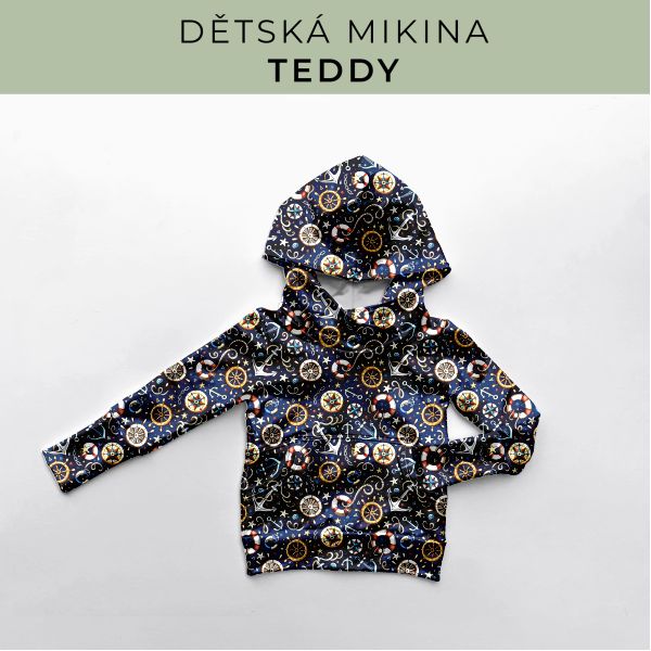DĚTSKÝ střih - Mikina Teddy