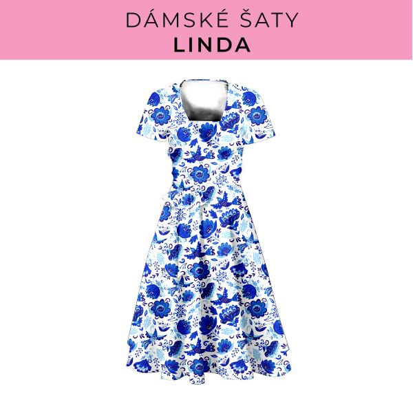 DÁMSKÝ střih - šaty Linda