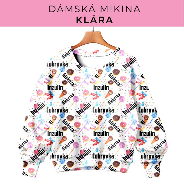 DÁMSKÝ střih - mikina Klára