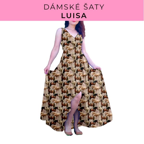 DÁMSKÝ střih - šaty Luisa