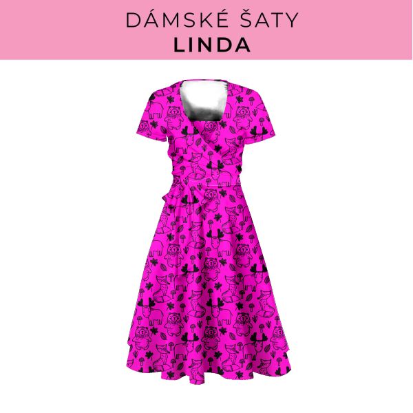 DÁMSKÝ střih - šaty Linda